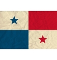 panama paper flag vector image