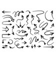 way orientation signs isolated pointers and arrows vector image