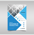 business flyer design template vector image