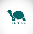 image of an turtle design vector image vector image