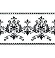 scroll border vector image vector image