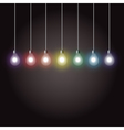 light bulbs vector image vector image