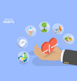 3d isometric flat conceptual vector image