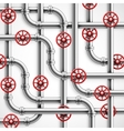 metal pipes vector image vector image