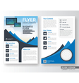 multipurpose corporate business flyer template vector image