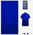 soccer jersey pattern design fire pattern vector image vector image