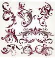 floral design vector image