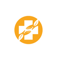 medical logo vector image