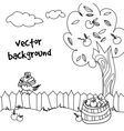 farm background vector image