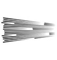 dynamic burst lines comic action speed 3d vector image