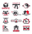 fight club bages set vector image