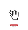 rotate cursor icon vector image
