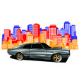 flat cartoon style vector image vector image