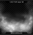 fog or smoke isolated vector image