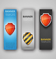 a set of modern banners vector image vector image