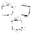 grunge frames vector image
