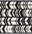 seamless hand drawn style chevron pattern vector image vector image