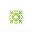 modern professional logo in the form vector image