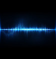 abstract digital technology wave signal expanding vector image