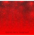 abstract red technology glow background vector image
