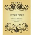 vintage frame vector image
