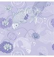 koi carp background vector image vector image