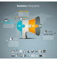 business infographic vector image vector image