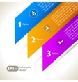 info graphic icons set options steps vector image