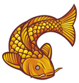 koi fish vector image vector image