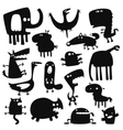 funny animals vector image
