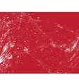 red grunge texture vector image vector image