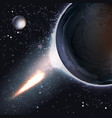 attack of planet vector image