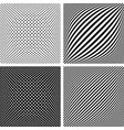 geometric patterns set vector image