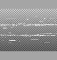 glitch vhs distortion white video problems vector image