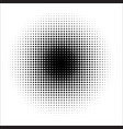 retro style dotwork background abstract vector image