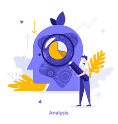 Abstract character concept Royalty Free Vector Image