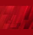 abstract red geometric diagonal with dots pattern vector image vector image