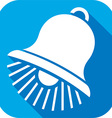bell icon vector image vector image