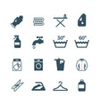 housework and laundry icon vector image