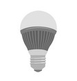 led lamp light bulb realistic vector image