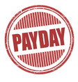 payday grunge rubber stamp vector image vector image