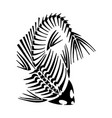 tribal sea monster svg digital download vector image