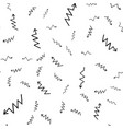 hand drawn arrows seamless pattern vector image