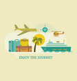 time to travel vector image vector image