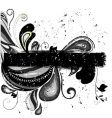 floral design elements vector image vector image