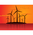 ecologically wind vector image vector image
