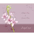 wedding invitation card vector image vector image