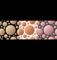 abstract golden copper and pink gold color random vector image