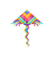 color kite symbol maghi festival object isolate vector image vector image