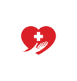 medical logo vector image